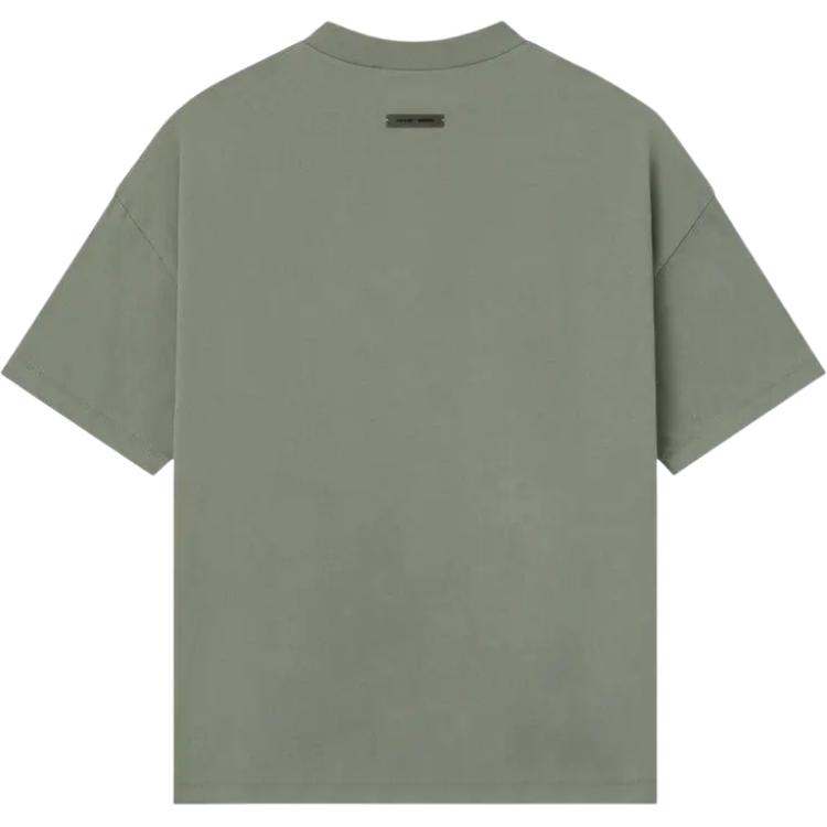 Футболка Fear of God Essentials 90s Fit, зеленый — фото 2