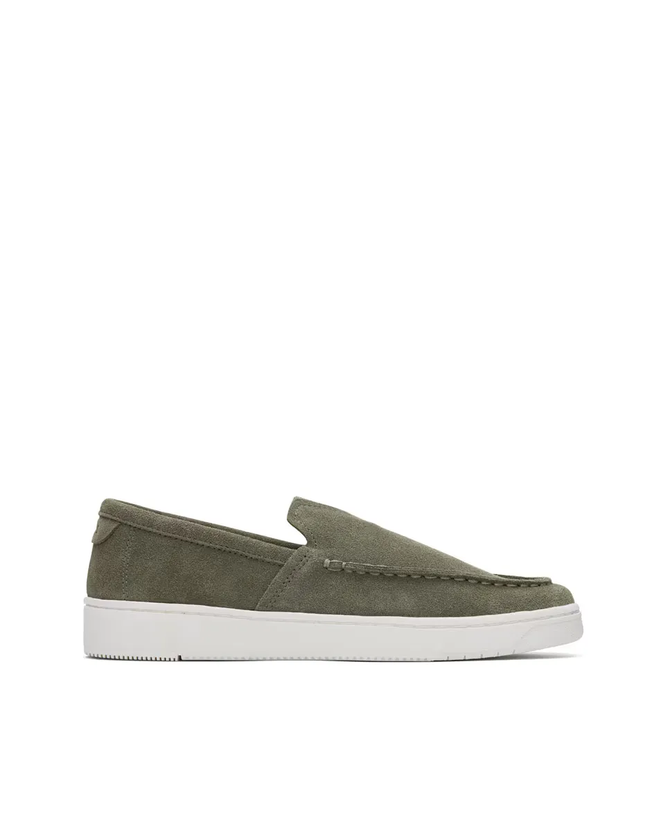 

Мокасины мужские легкие из комбинированного текстиля Toms, серый