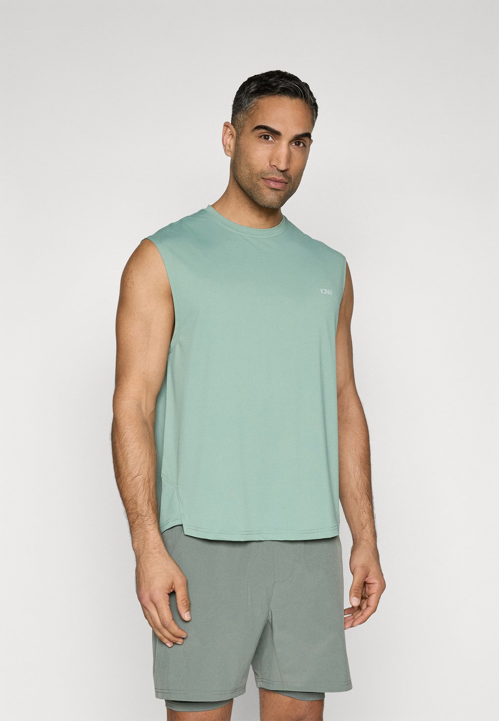

Базовая футболка STRIDE SLEEVELESS ICANIWILL, светло-зеленый