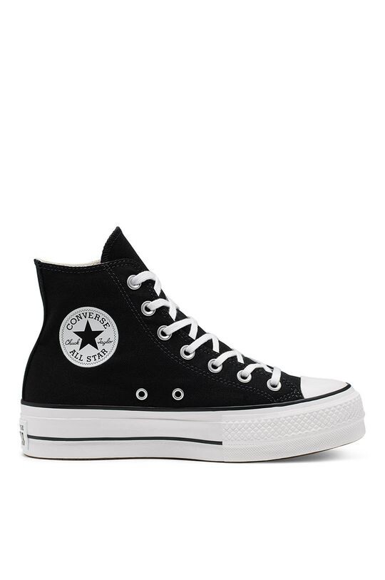 

Черный Белый Chuck Taylor All-Star Hi Platform Converse, черный