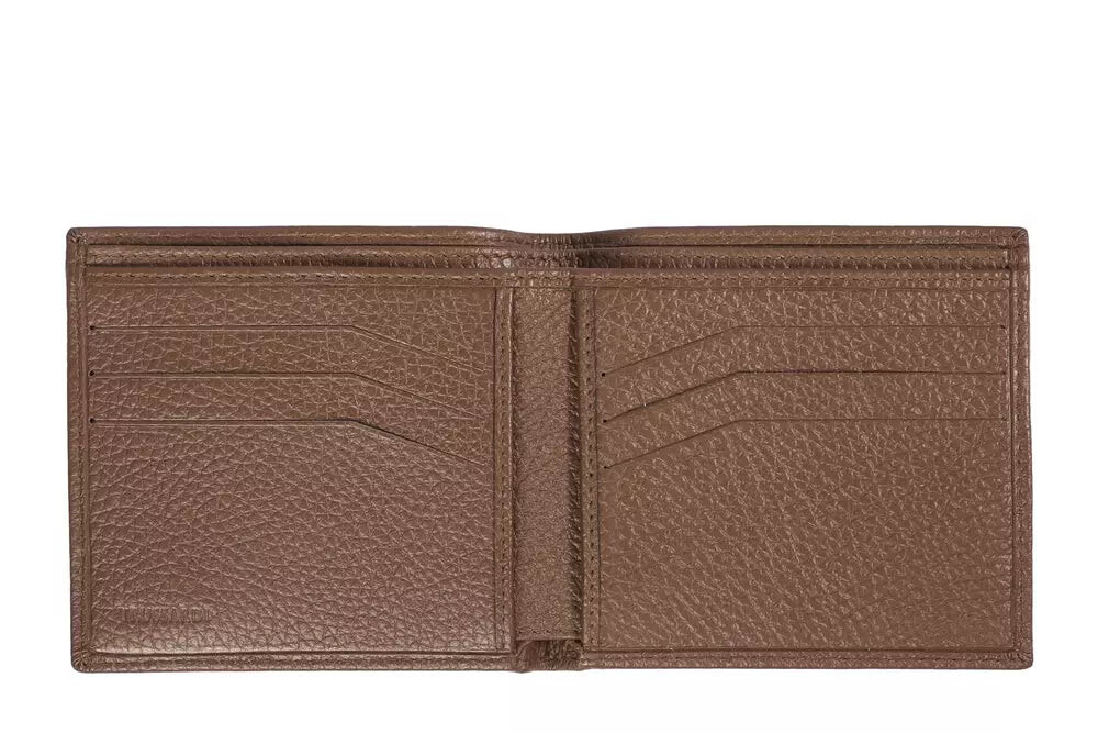 

ussardi кожаный мужской кошелек Trussardi, коричневый