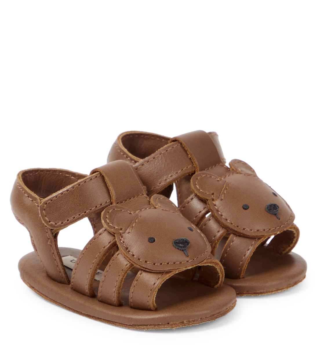 

Сандалии из кожи Baby Diedan Bear Donsje, Cognac Classic Leather