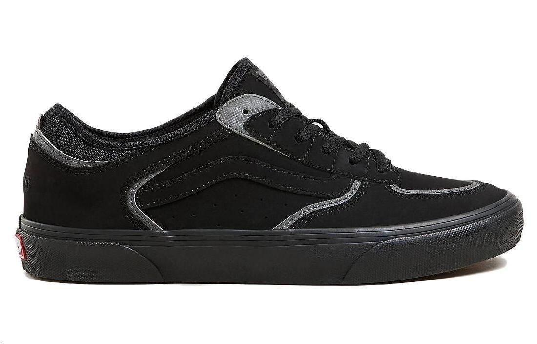 

Кроссовки Vans Skateboarding Shoes Unisex Low-top Dark Gray, черный/серый