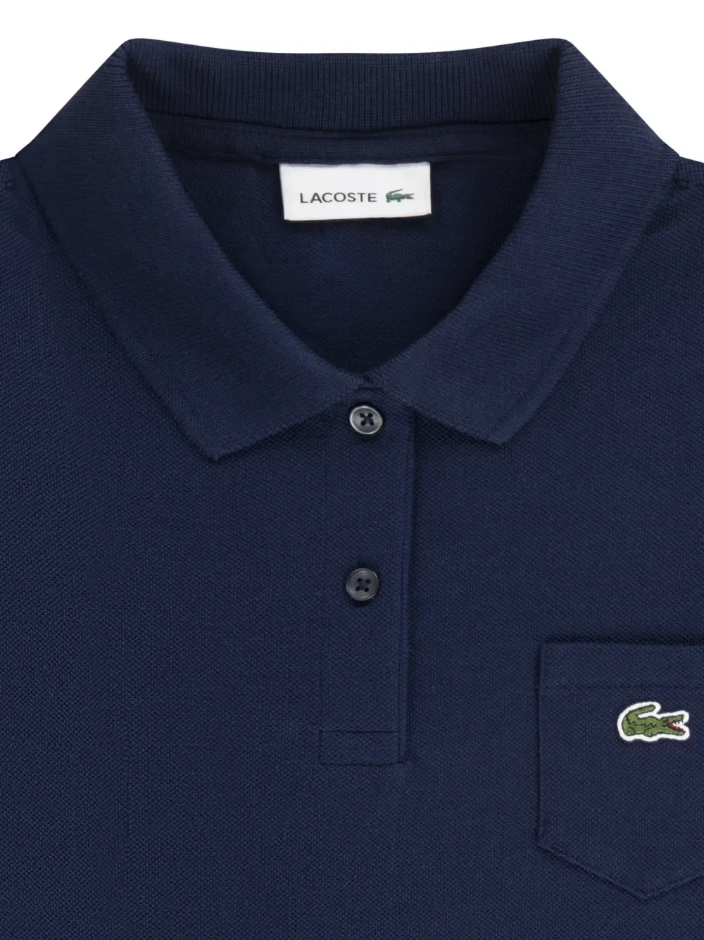 Платье с карманами Polo Lacoste Kids, синий — фото 3