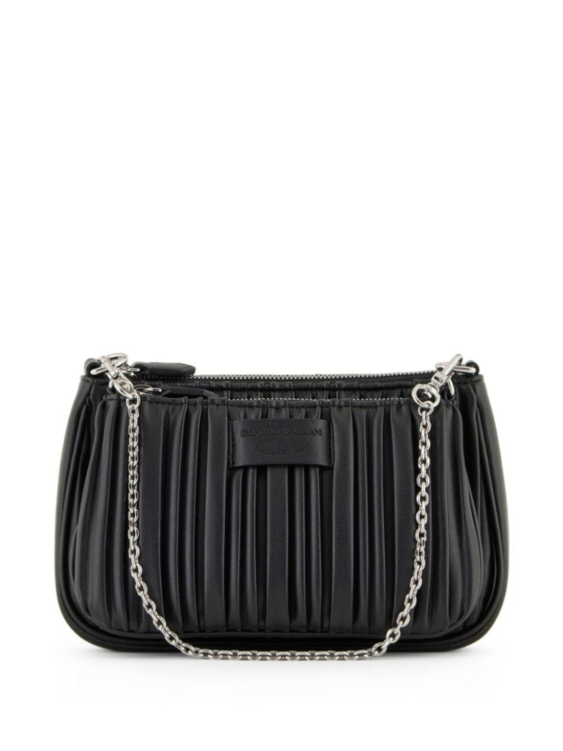 

Emporio Armani мини-сумка ASV со складками, черный