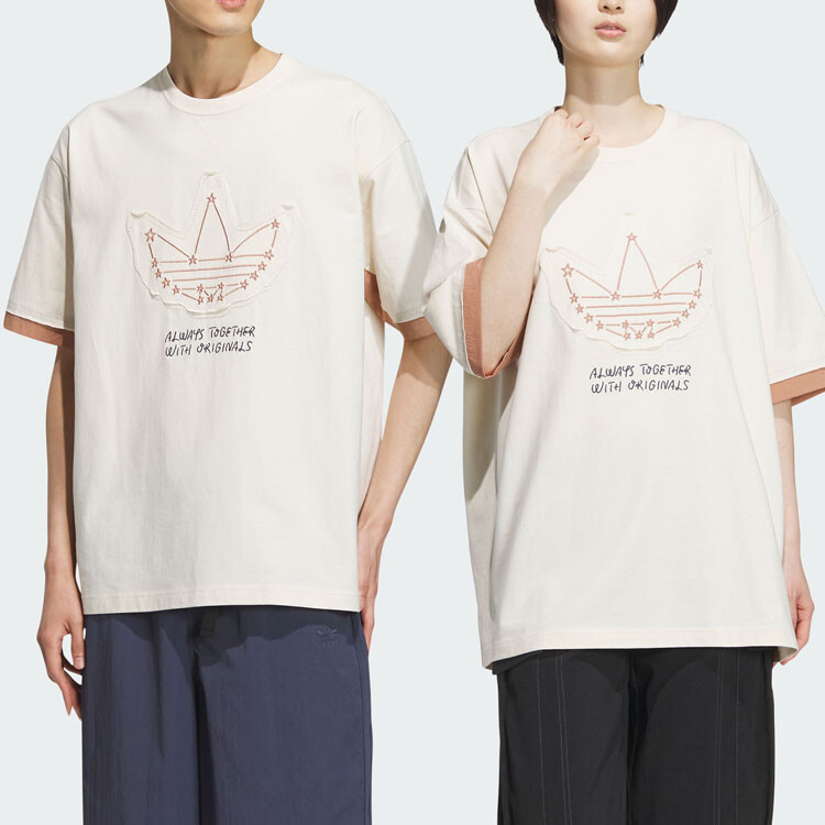 Футболка NAGABA Unisex Wonder White Adidas Originals, цвет Wonder White — фото 4