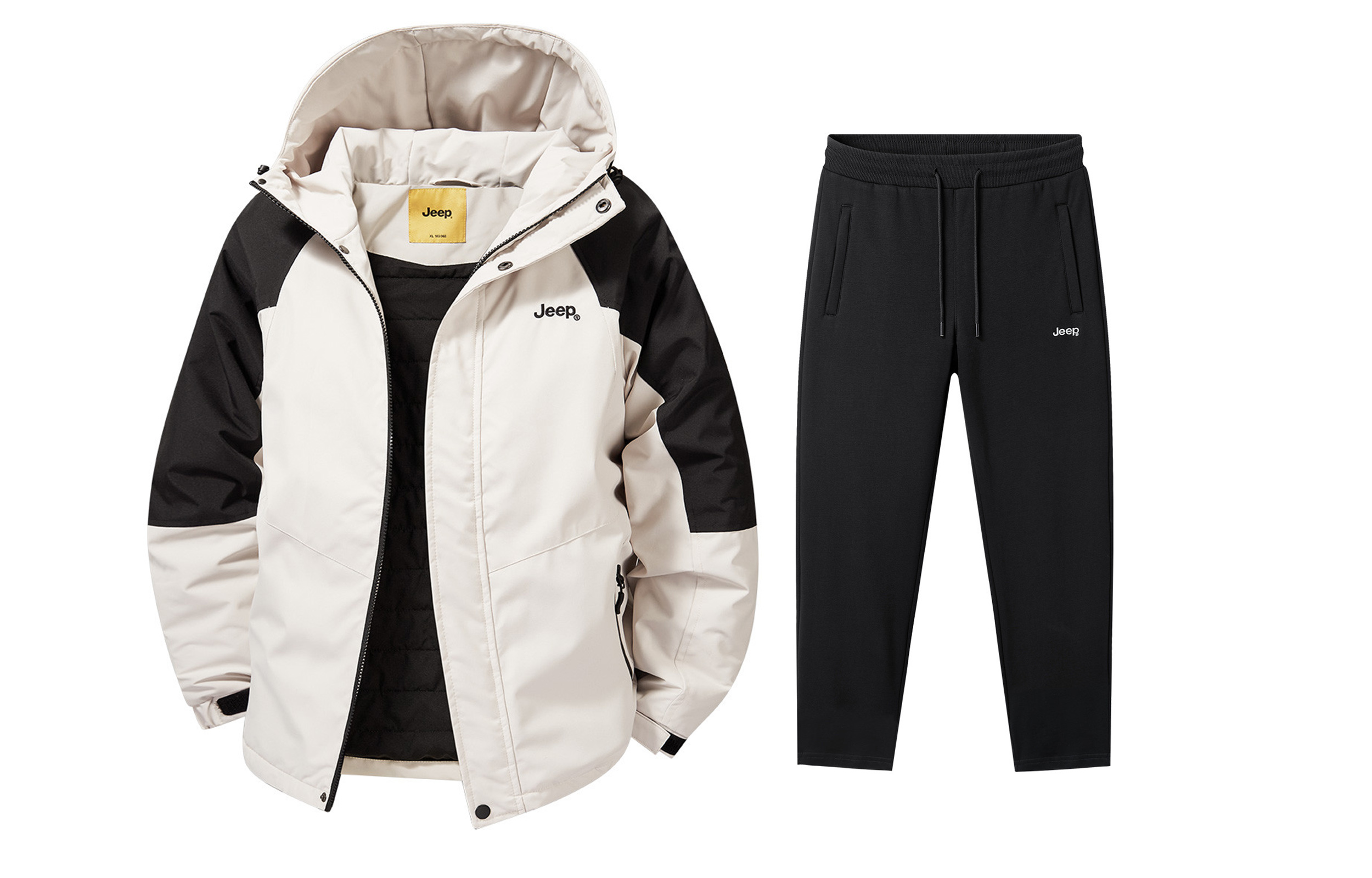 

Толстовка Casual Sportswear утепленная с флисовой подкладкой Jeep, оранжевый+черный fleece-lined casual pants