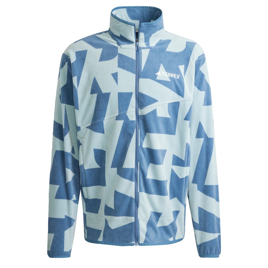 

Флисовая куртка ADIDAS TERREX Athletic Fleece Jacket, цвет blue/turquoise