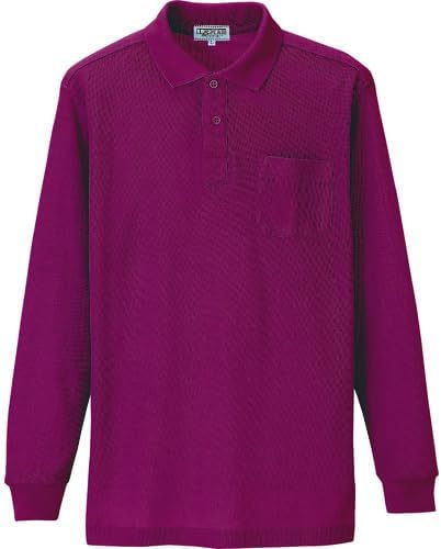 

Поло Aitos #AZ-7614 с длинным рукавом (T/C Pique) (унисекс) Aitoz, винный