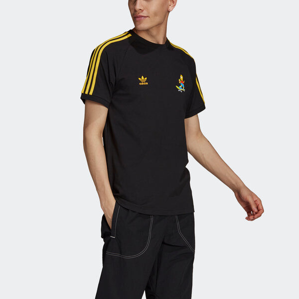 Футболка оригиналы x мужчины симпсоны Adidas, черный — фото 4