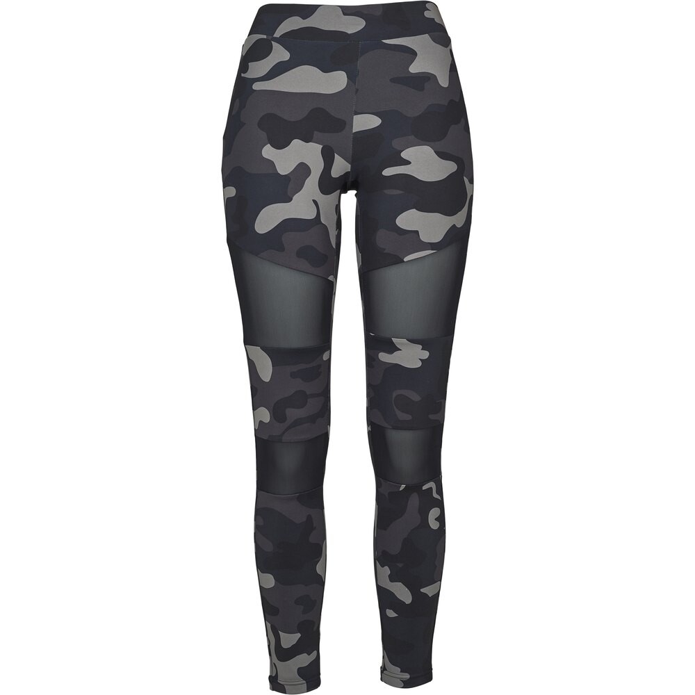 

Леггинсы Urban Classics Knitted Camo Tech, черный