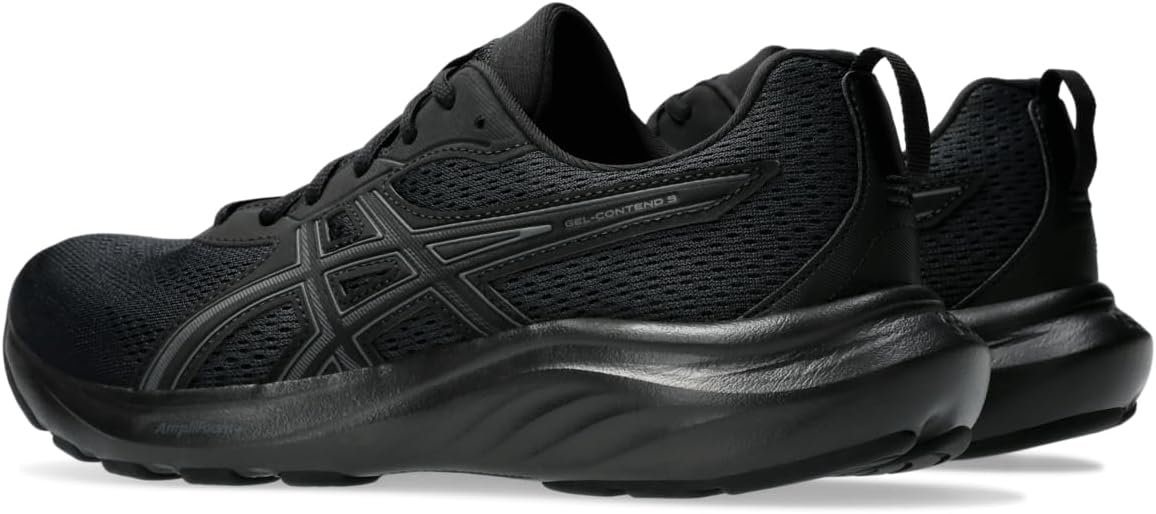 Мужские кроссовки для бега Asics Gel-Contend 9, черный/серый — фото 3