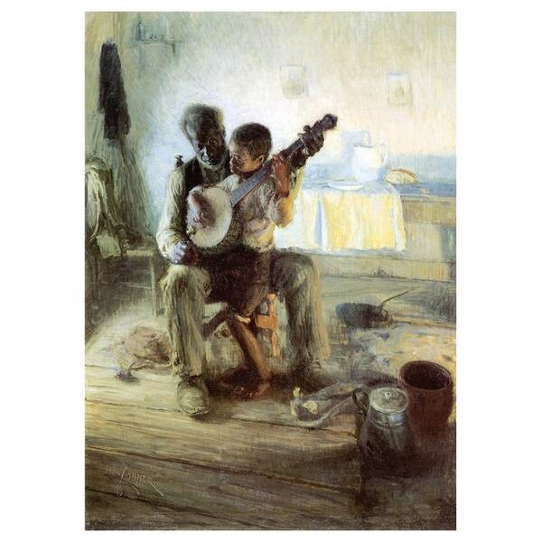 

Картина на холсте LegendArte The Banjo Lesson, многоцветный