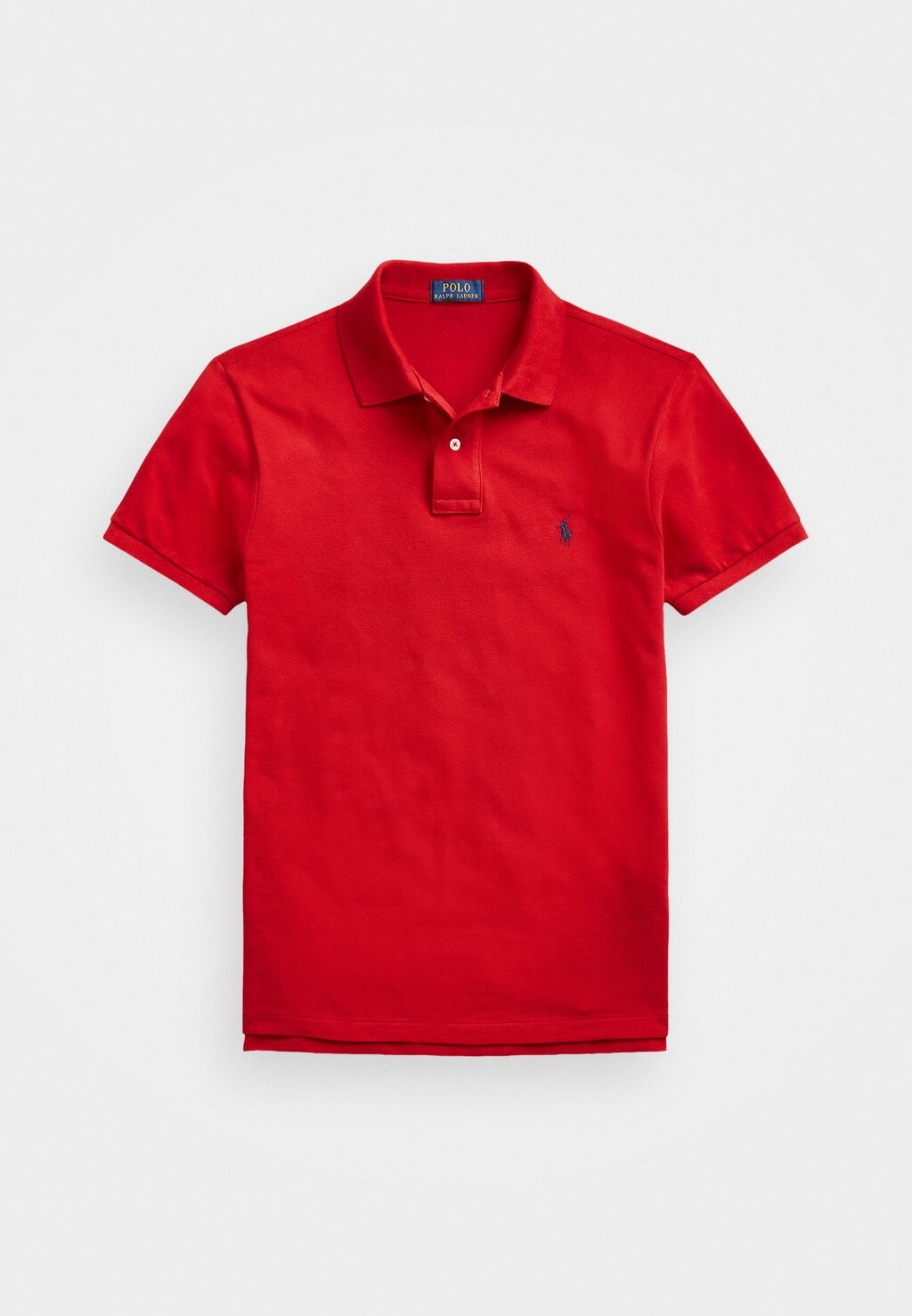 Рубашка-поло SLIM FIT Polo Ralph Lauren, красный — фото 4