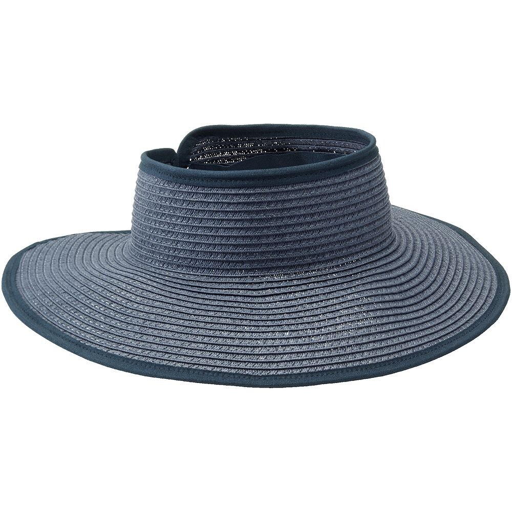 

Женский солнцезащитный козырек Lands' End Facesaver, цвет Radiant Navy