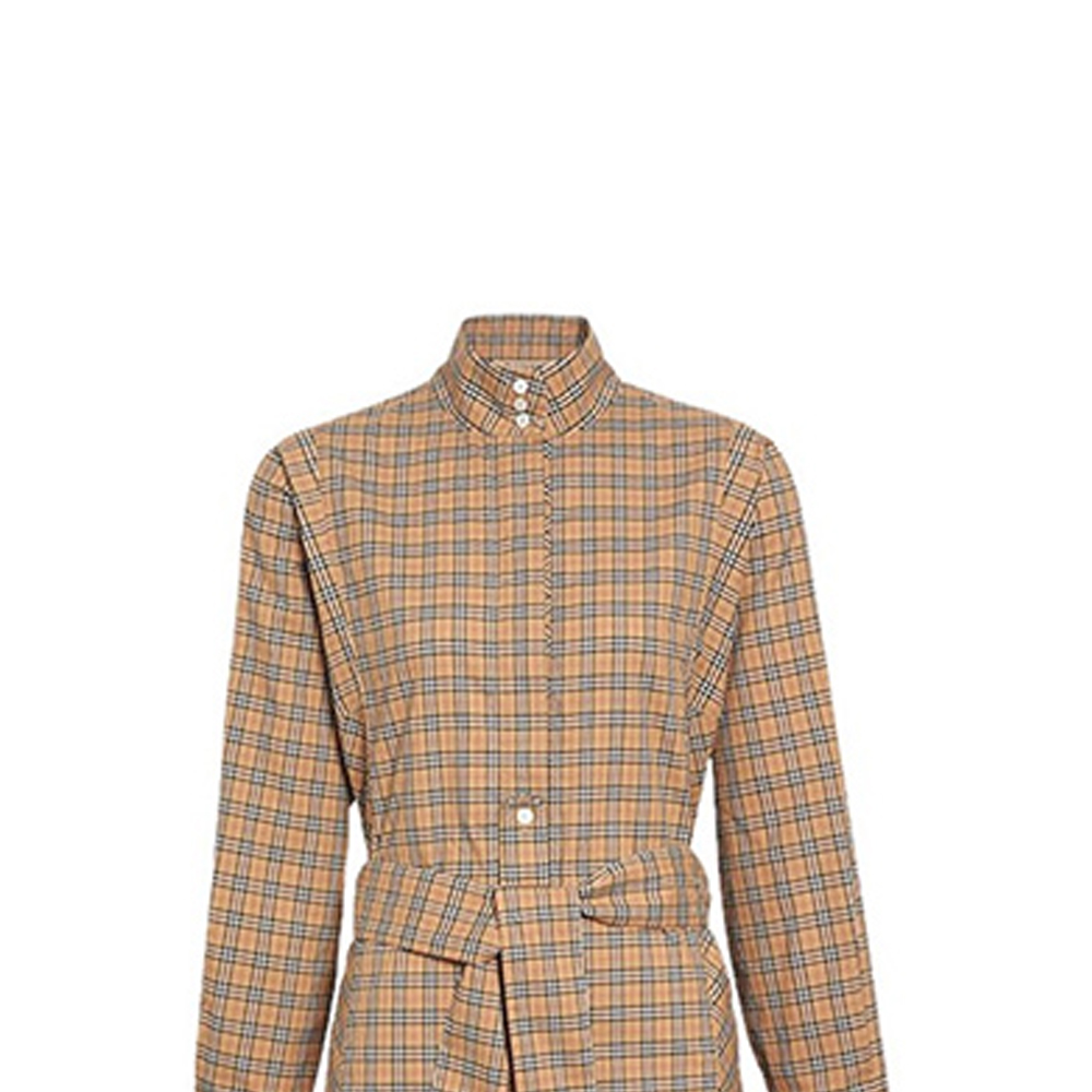 Платье Burberry, женское, желтый — фото 3