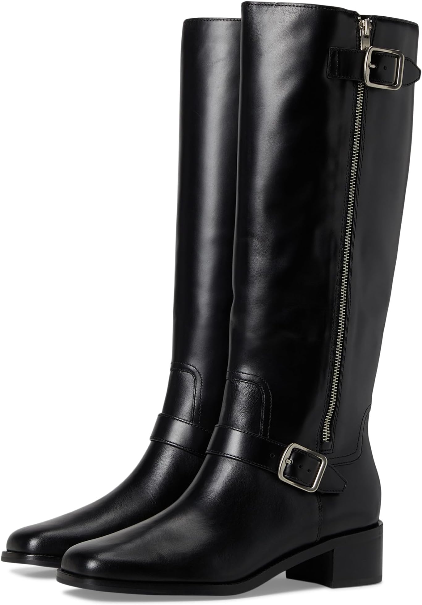 Ботинки Vince Women's Leighton Zip Tall Boots, Black