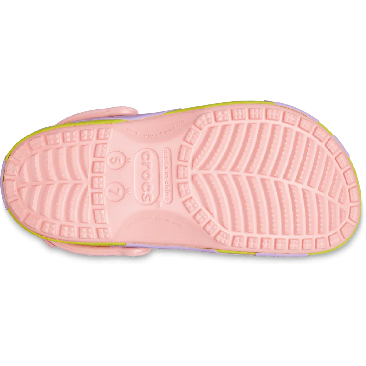 Классические сабо Губки Боба и Патрика Crocs, Melon — фото 4