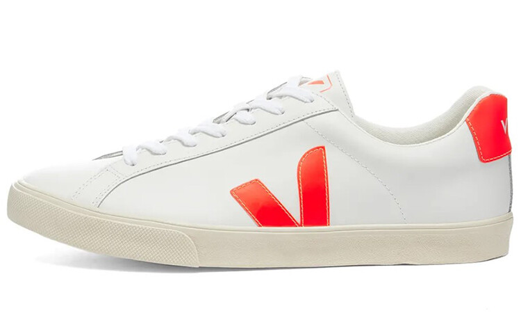 

Кроссовки для скейтбординга Esplar Unisex Low-Top White/Orange Veja