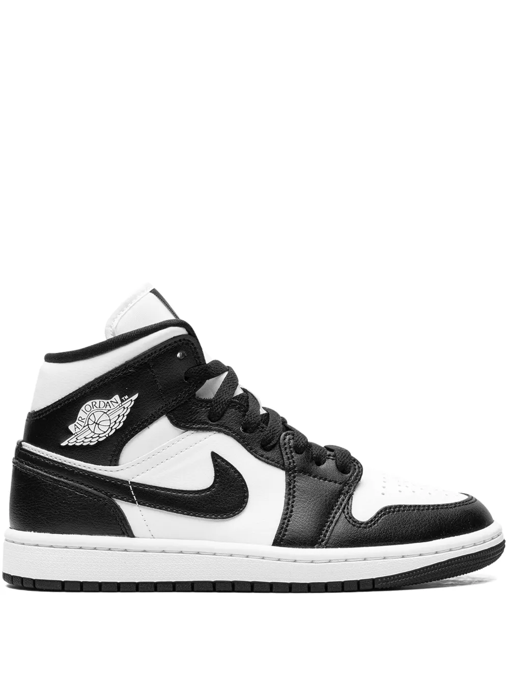 Кроссовки Air Jordan 1 Mid Panda, черный
