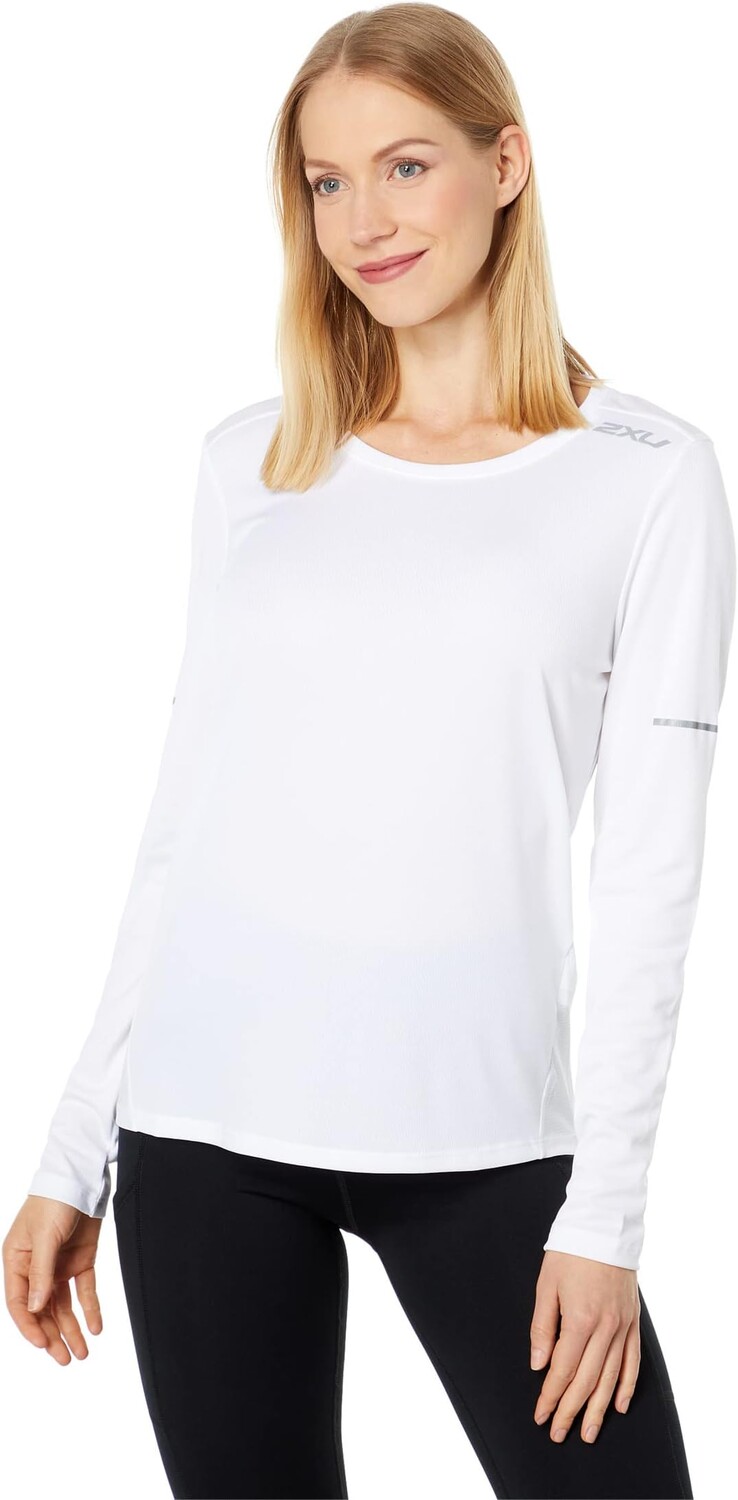 

Рубашка 2XU Aero Long Sleeve, цвет White/Silver Reflective