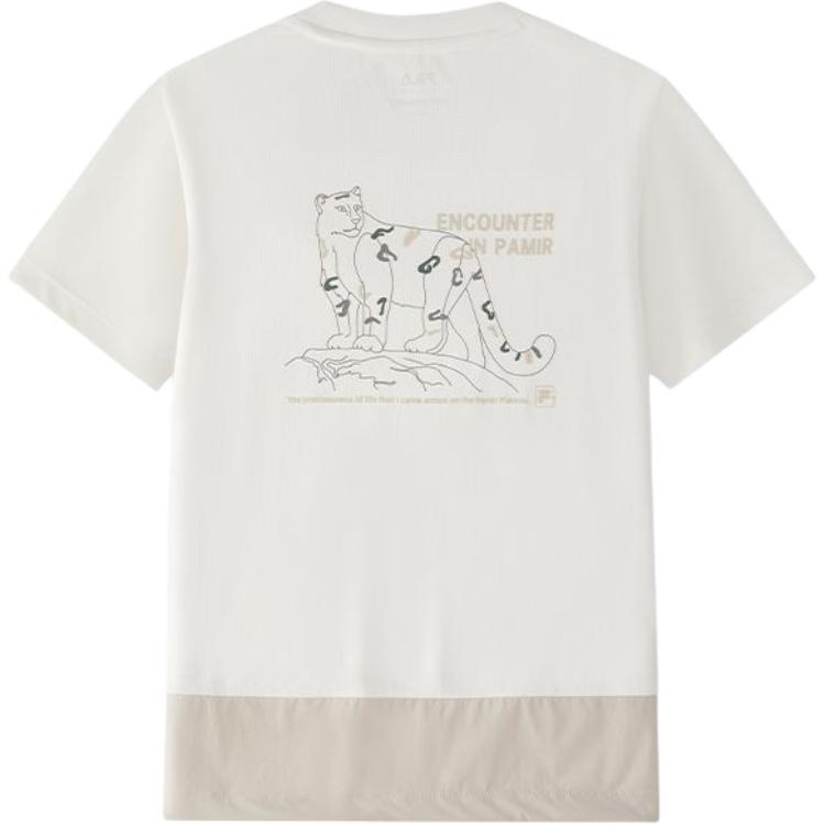 Футболка cloud для подростков FILA KIDS, белый — фото 3
