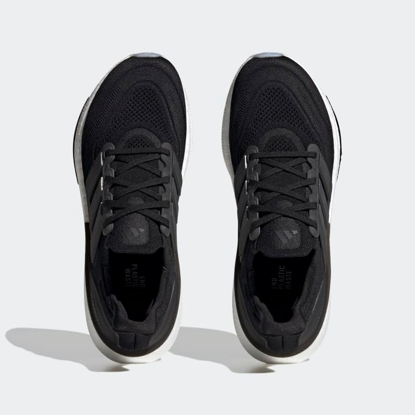 Мужские кроссовки для бега adidas Ultraboost Light, белый/черный — фото 4