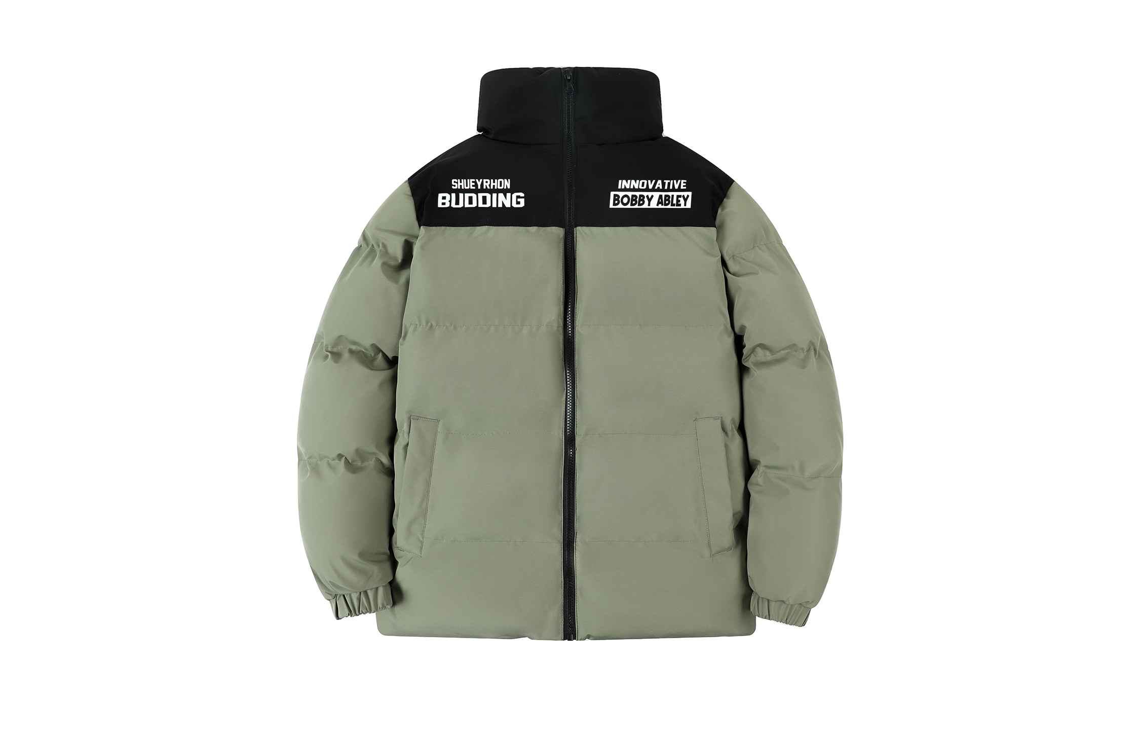 

BOBBY ABLEY Пуховик Unisex, Pea Green