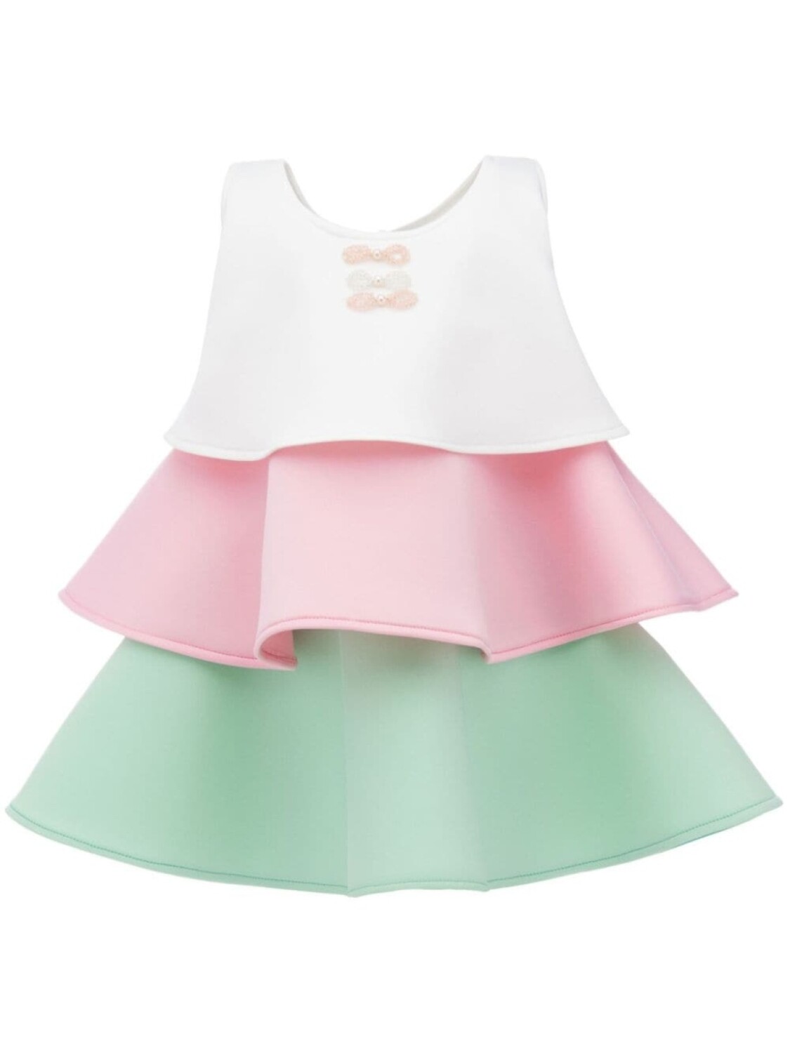 

Mimi Tutu ярусное платье Zoe, белый