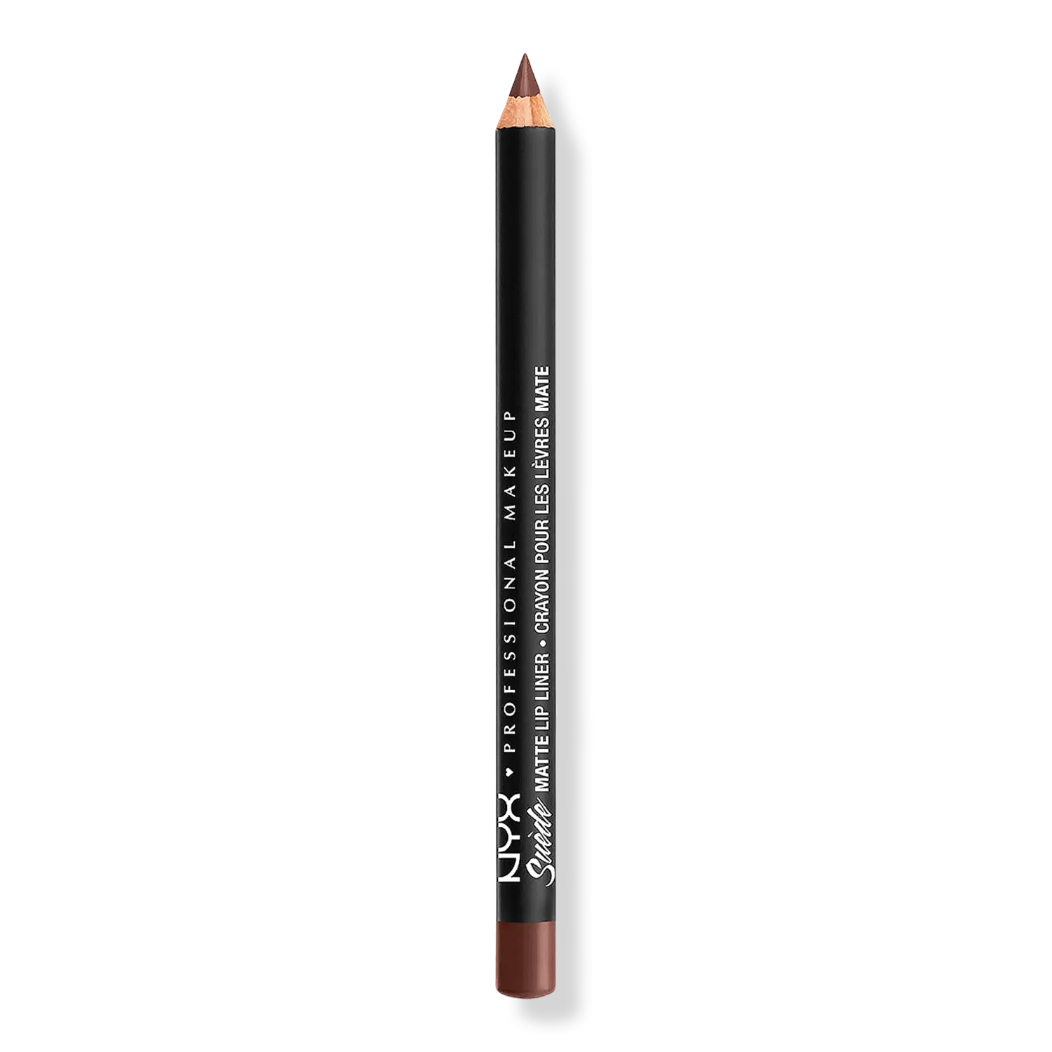 

Матовый карандаш для губ Suede Matte Lip Liner Velvet Soft Vegan Lip Pencil NYX Professional Makeup, Club Hopper (brown with reddish undertone)