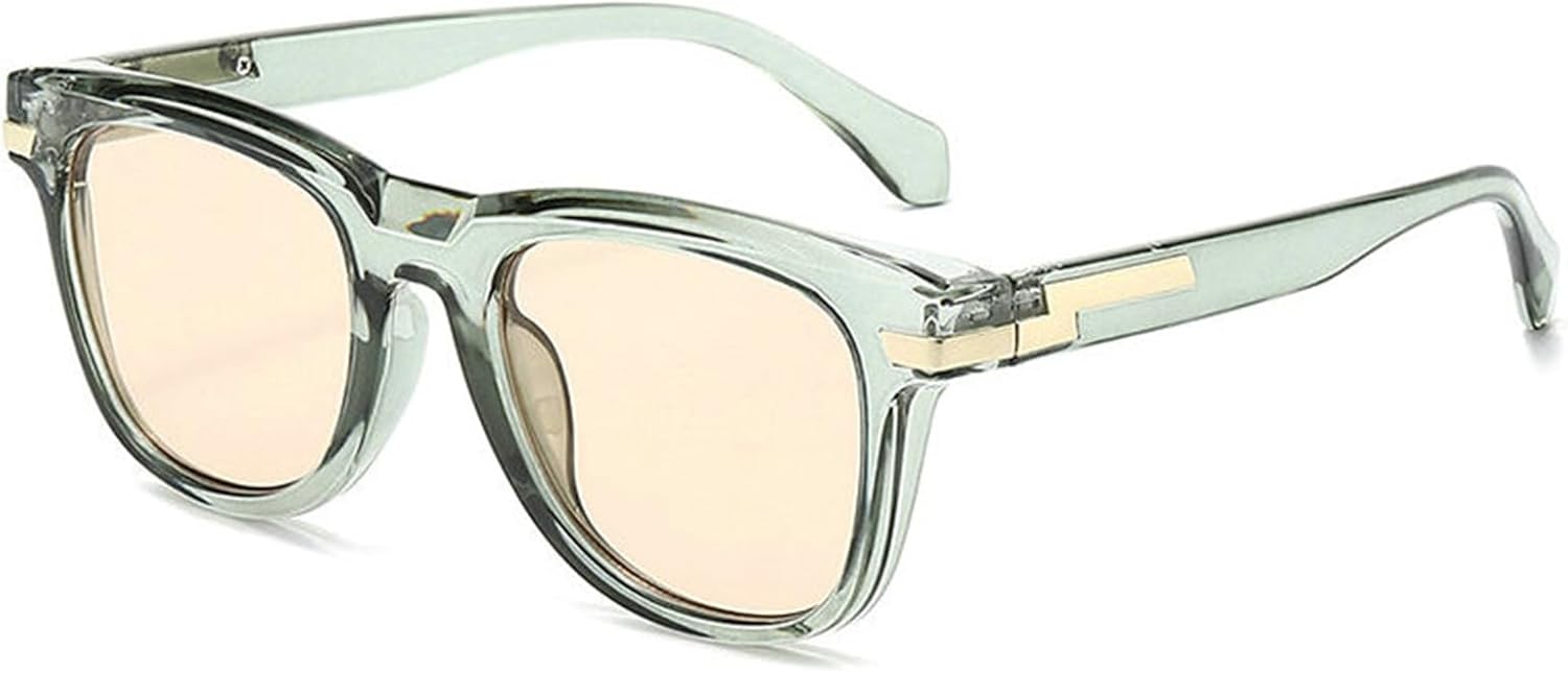 

Солнцезащитные очки в стиле ретро с квадратной металлической оправой, модные для женщин и мужчин, 90-е годы, узкие, изящные, с градиентным переходом цвета, защита от ультрафиолета UV400 helena, C3