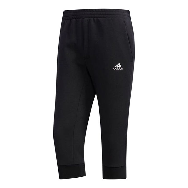 

Спортивные штаны adidas Ai Pt 34 3s Casual Sports Bundle Feet Cropped Pants Black, черный