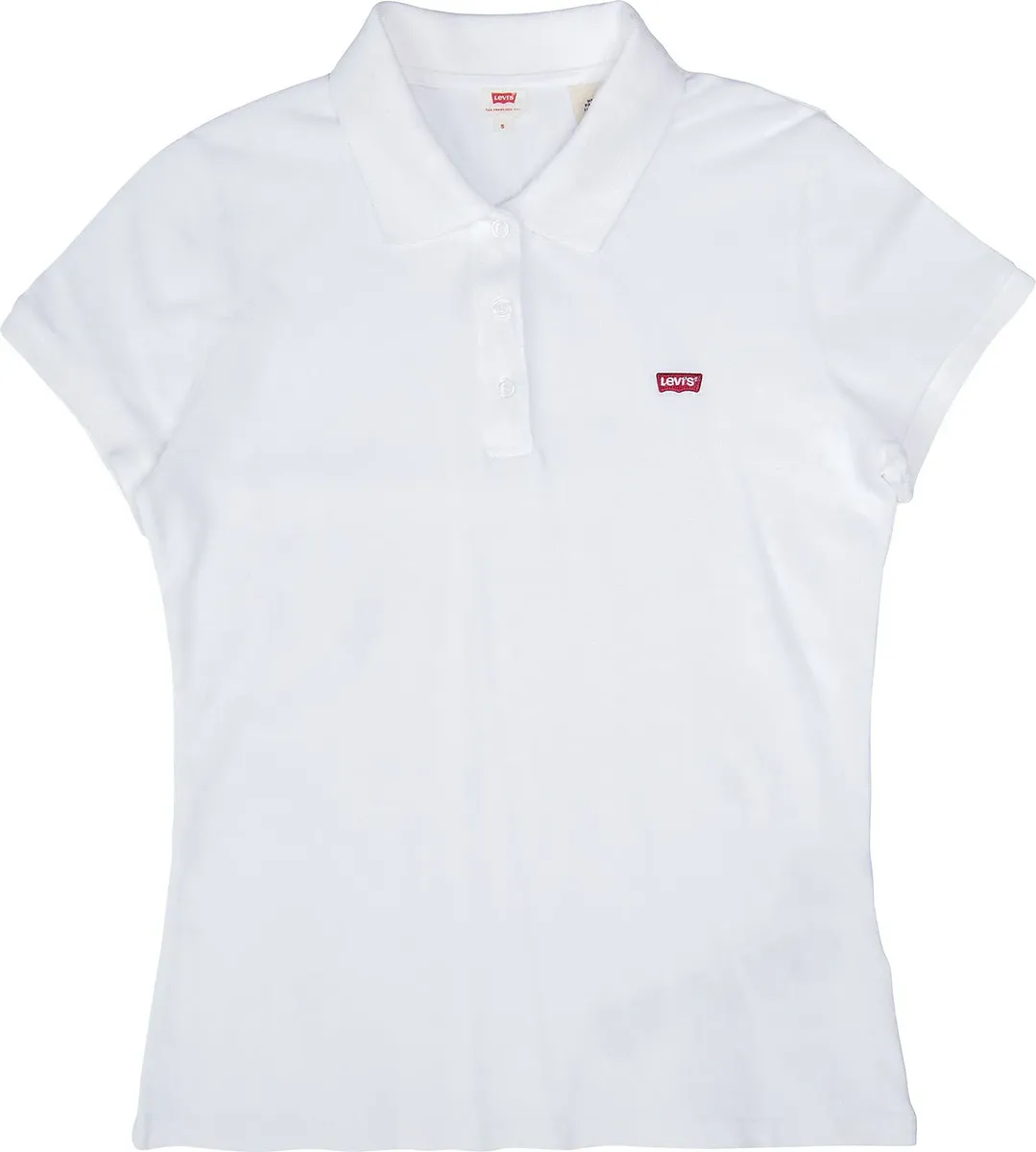

Рубашка-поло Levi's "Slim Polo Neutrals", белый