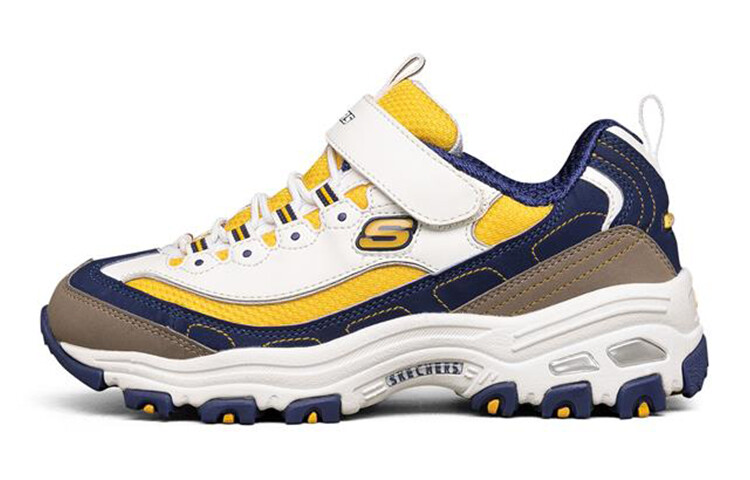 

Кроссовки детские серии D"LITES GS Low-top желтые/белые Skechers