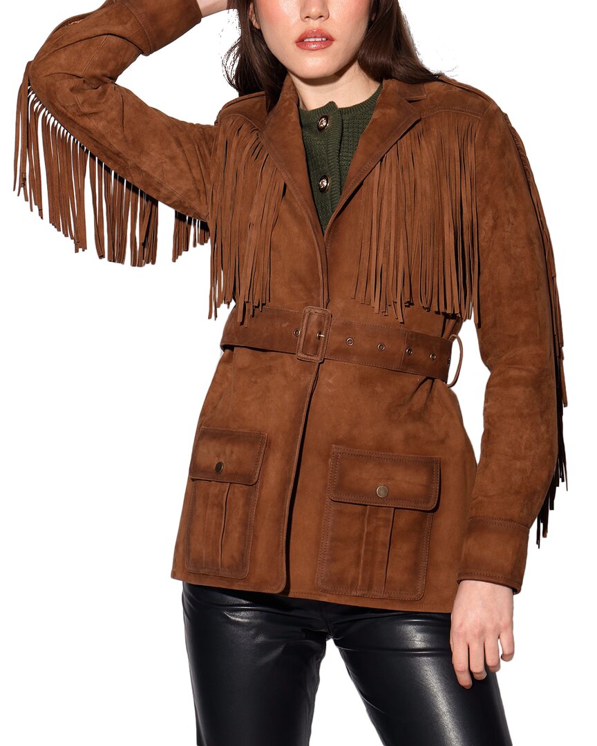 

Кожаная куртка Walter Baker Linda, коричневый