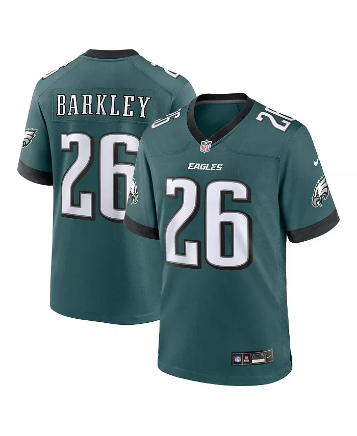 

Мужская игровая футболка Saquon Barkley в цвете Midnight Green, Philadelphia Eagles Nike
