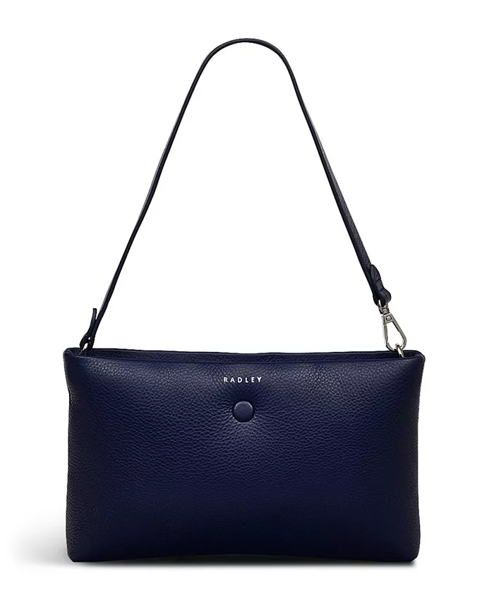 

Кошелек на запястье Mallow Street Small Zip Top Wristlet Radley London, синий