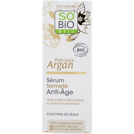 

SO'BiO étic Précieux Argan Cosmebio Антивозрастная укрепляющая сыворотка 30 мл