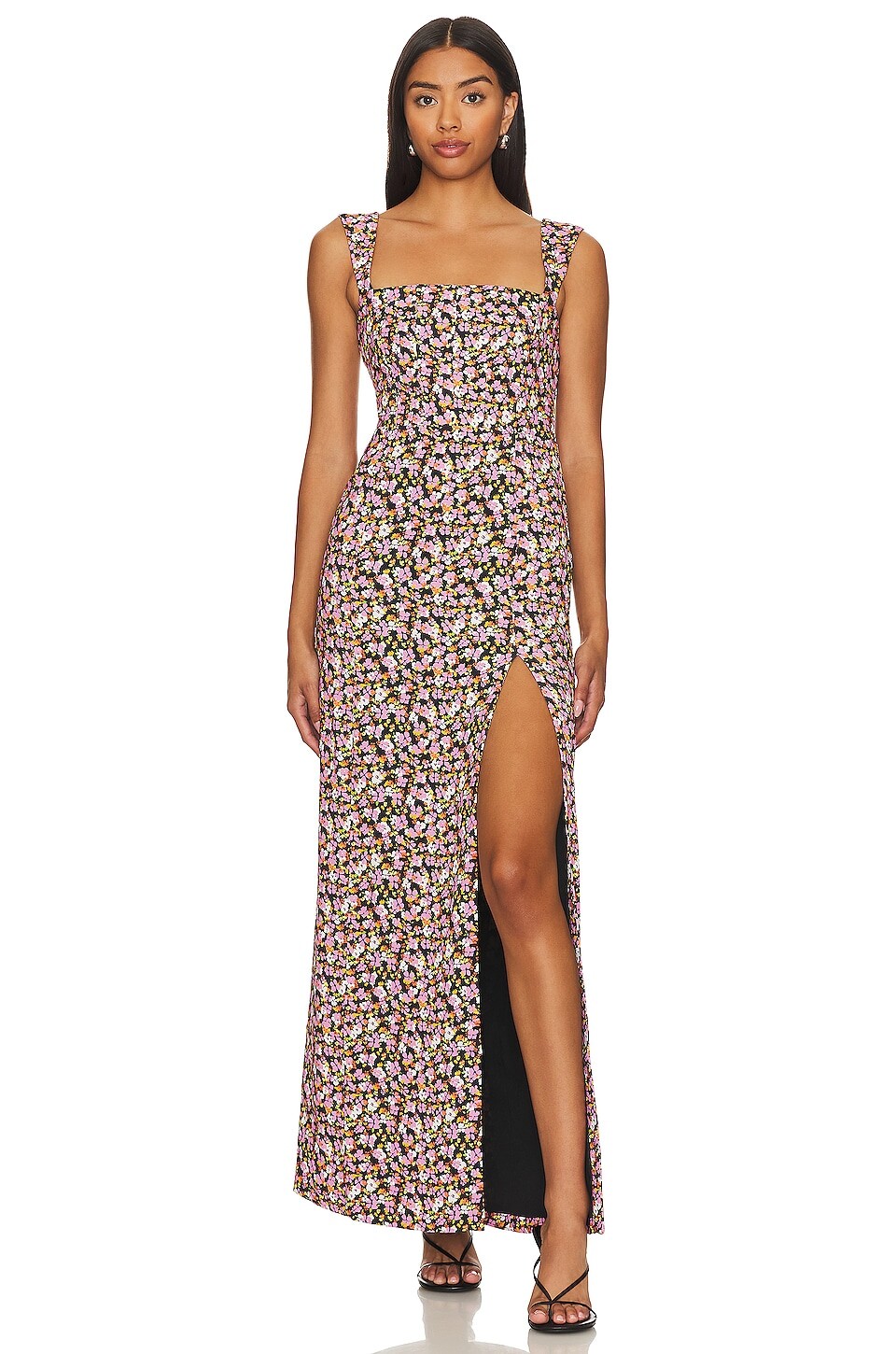 

Платье макси LPA Fiorella, цвет Fluerel Floral Multi
