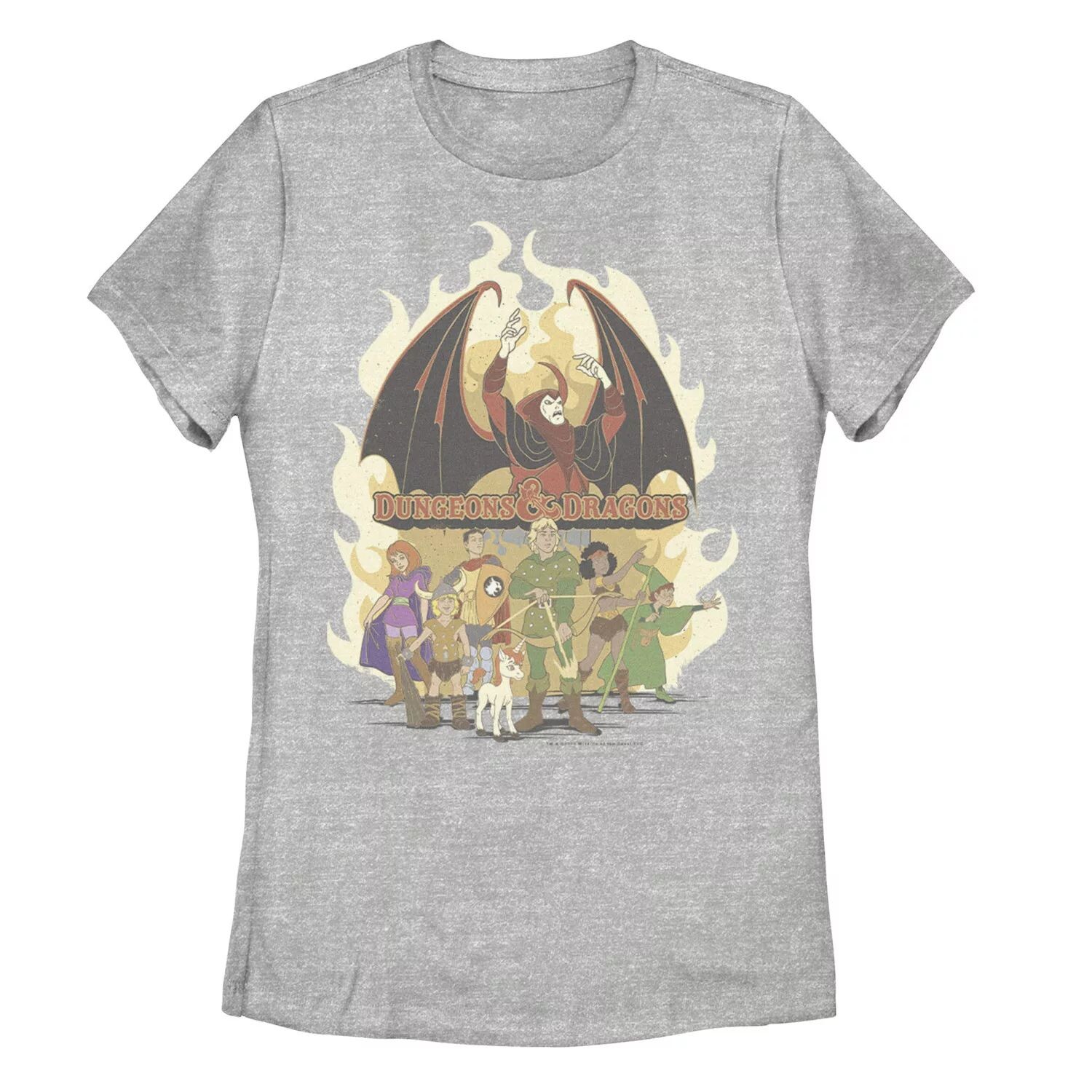 

Детская футболка с рисунком Dungeons & Dragons Dragon Slayers Licensed Character