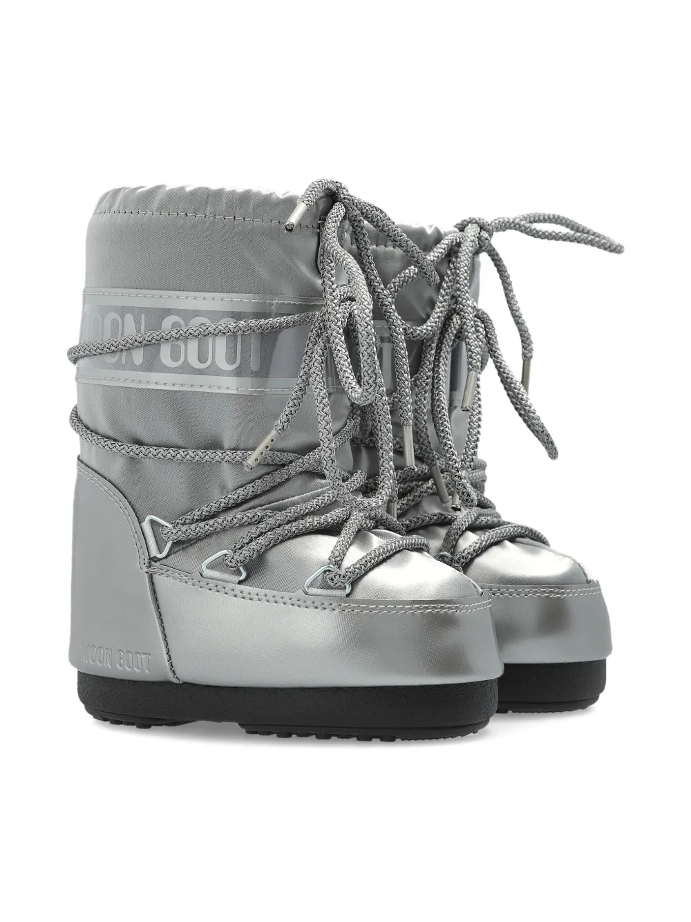 Ботинки Icon Glance с логотипом Moon Boot Kids, серый