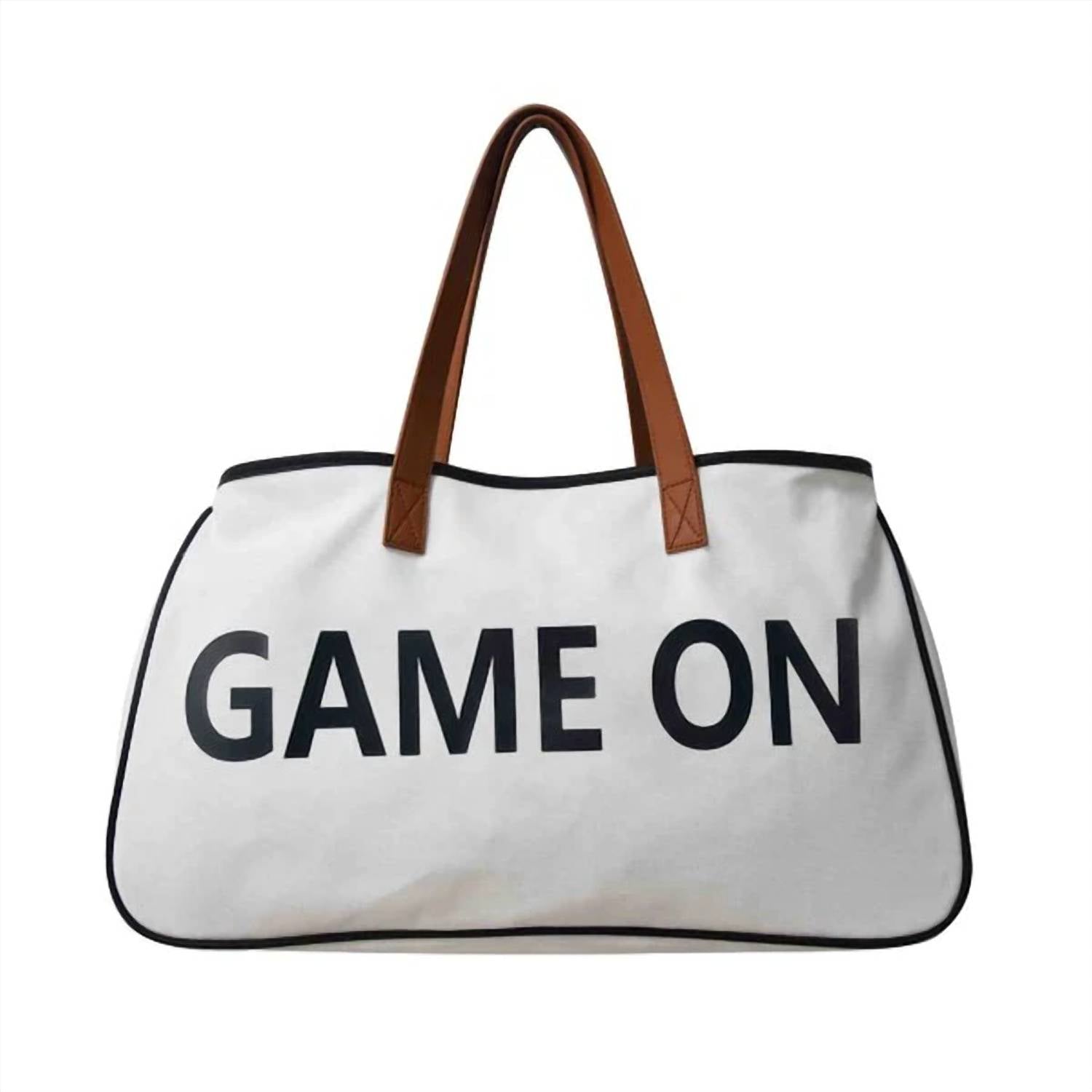 

Женская сумка Game On Tote белого цвета Pretty Simple