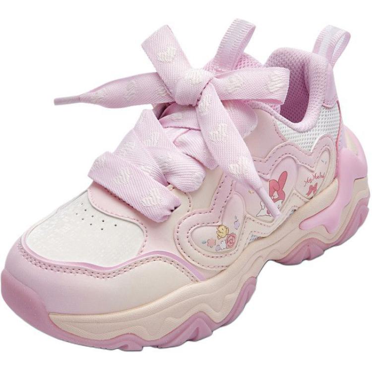

Детские кроссовки Sanrio x Slip Low Top с нескользящей подошвой для детей BALABALA, розовый