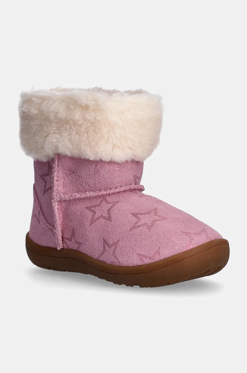 

Детские зимние сапоги UGG SAMMEE IRIDESCENSTARS, розовый