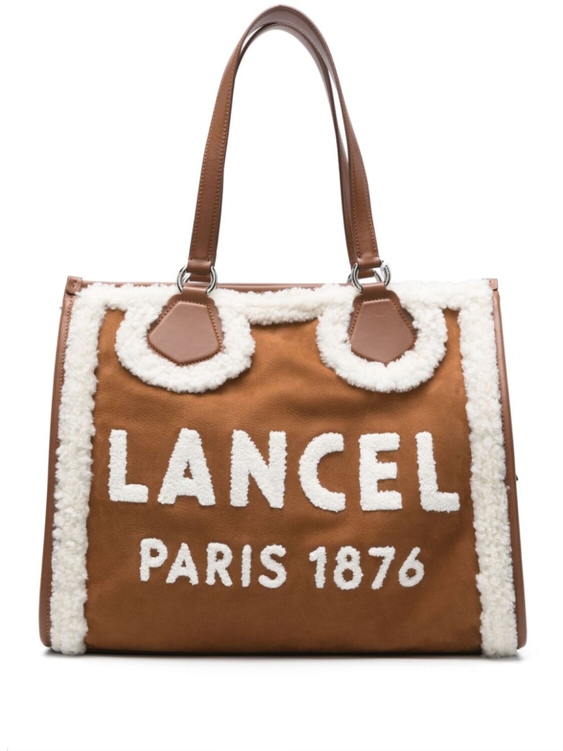 

Сумка на плечо L Zip Lancel, коричневый