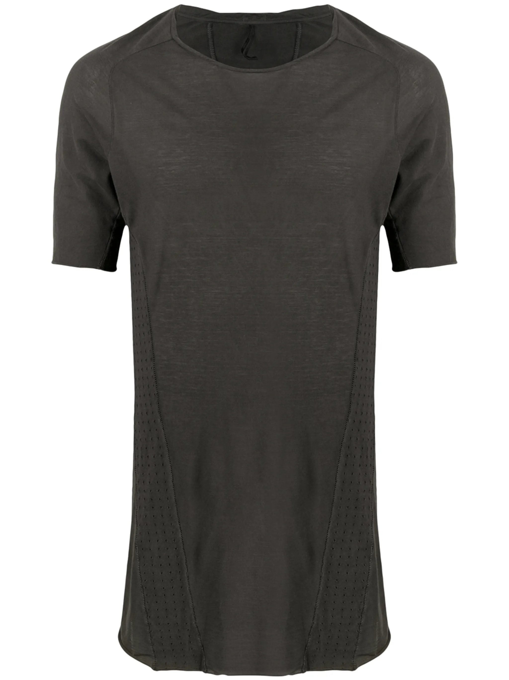 

Длинная футболка с необработанным краем Masnada, серый