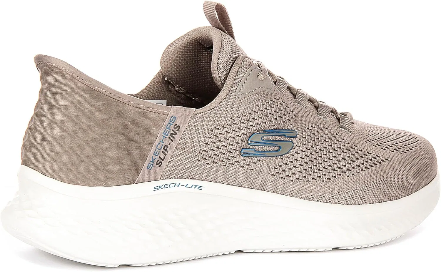 Кроссовки Skechers Skech-lite Pro Men's Vegan Speckled Mid Shock ABS, Taupe — фото 3