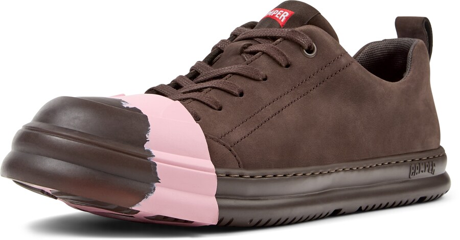 Туфли на шнурках CAMPER Athletic Lace-Up Shoes Junction Runner, темно-коричневый