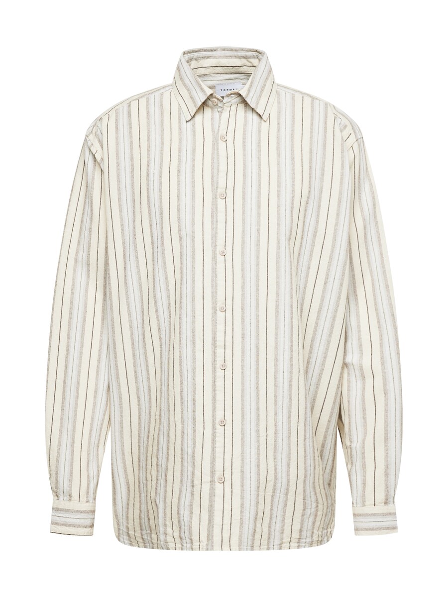 

Удобная рубашка на пуговицах TOPMAN, бежевый