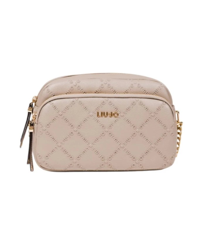 

Наплечная сумка на молнии с множеством карманов. Liu Jo, бежевый